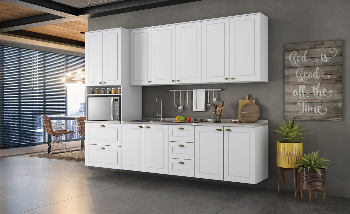  Cozinha Americana Branco HP 24.5