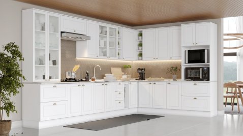 Cozinha Americana Branco HP 24.1