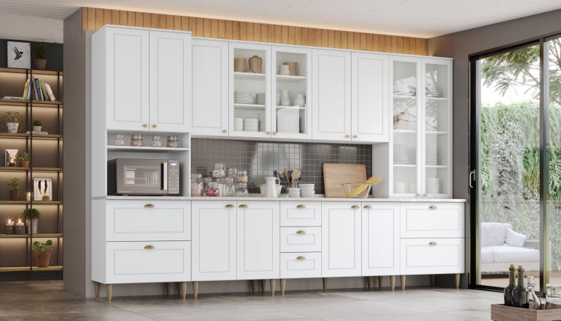 Cozinha Americana Branco HP 24.3