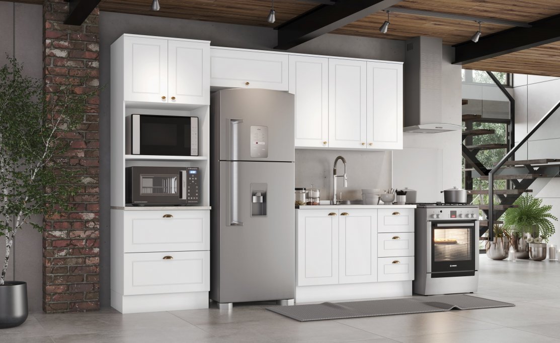 Cozinha Americana Branco HP 24.2