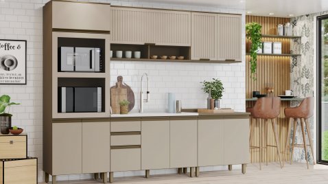 Cozinha Connect Duna/Cristal 24.1.2.1