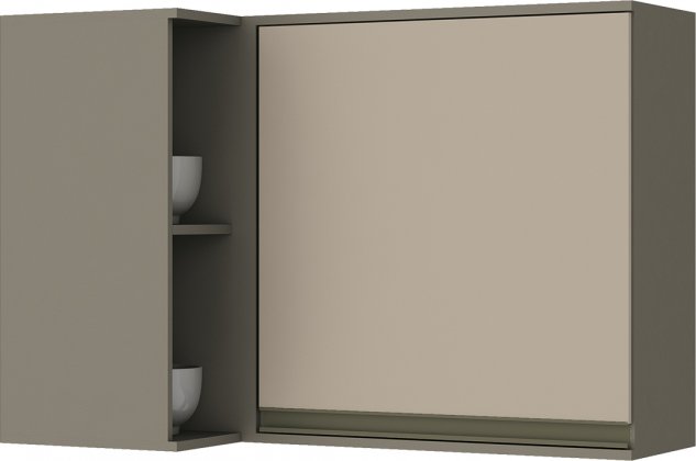 Connect Top Cabinet Straight Corner 01 Door