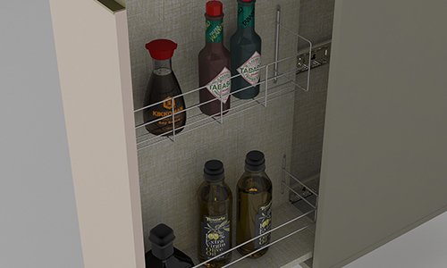 Especiero con alambrado