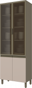 Connect  Glass-door Cabinet 04 Doors 715 mm