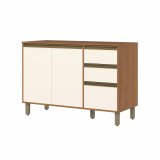 Armário Pia 03 Portas 02 gavetas 1200 mm Venaly