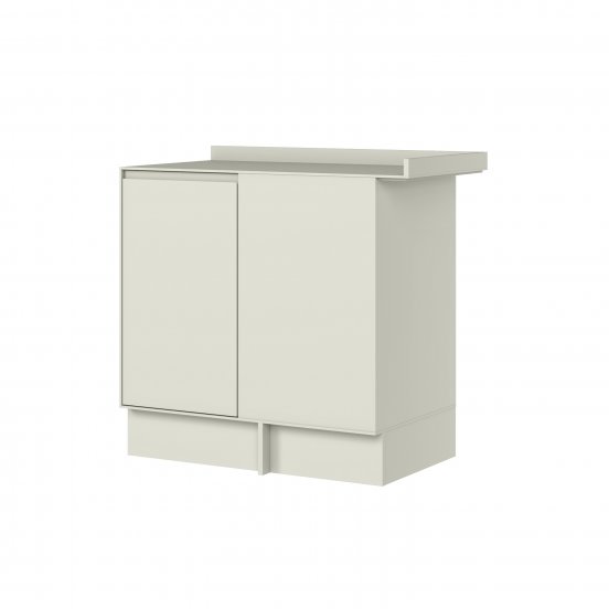 Armário Canto Reto 01 Porta Fineze