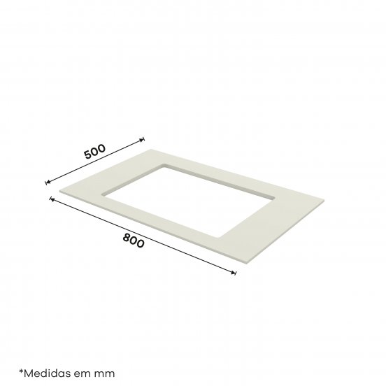 Tampo para Cooktop 800 mm Fineze