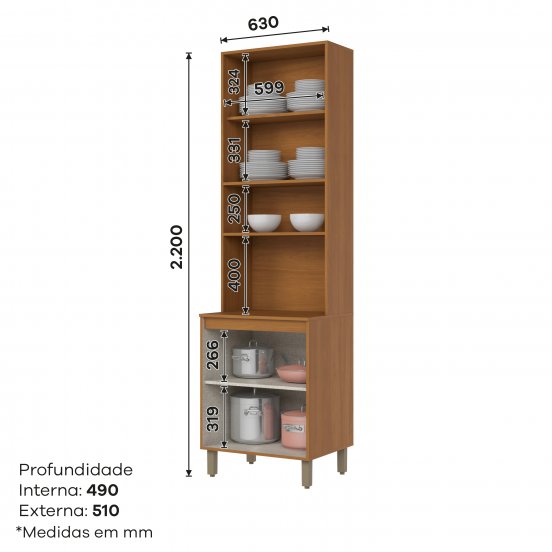 Torre quente 01 Forno Venaly