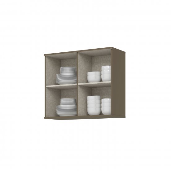 Aéreo 02 Portas de Vidro 800 mm Connect