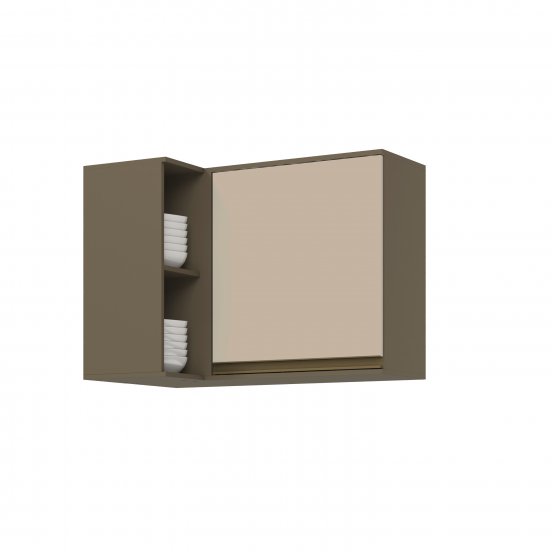 Connect Top Cabinet Straight Corner 01 Door