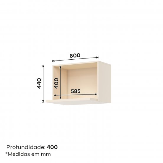 Aéreo Micro-ondas 600 mm Connect