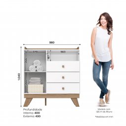 I720-190 - Branco/Jequitibá HP