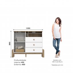 I725-190 - Branco/Jequitibá HP