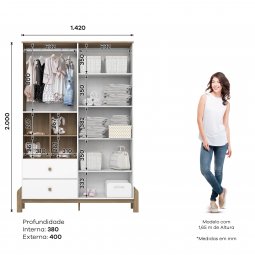 I130-190 - Branco/Jequitibá HP