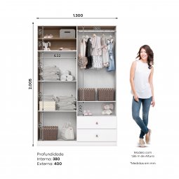 I132-190 - Branco/Jequitibá HP