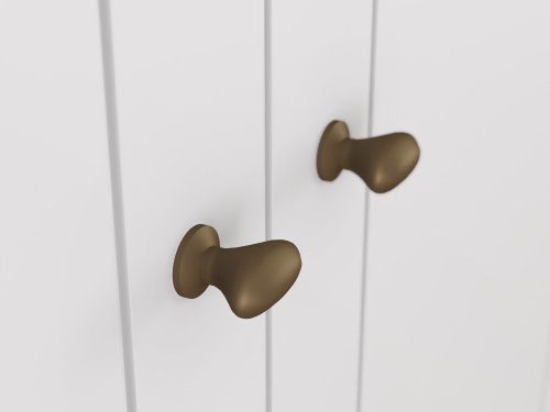 Puxadores em ABS bronze