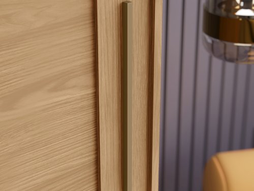 Puxadores em alumínio