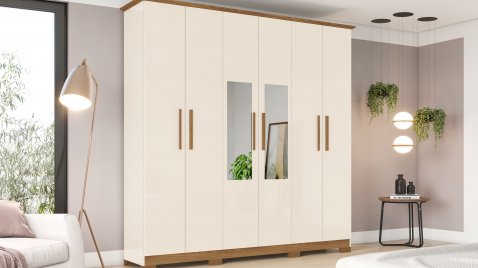 Cover OffWhite/Nature Espelho