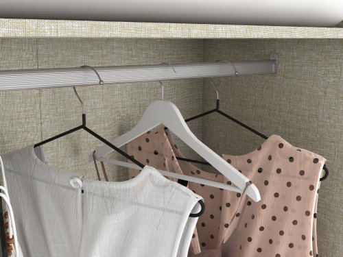 Cabideiros em alumínio