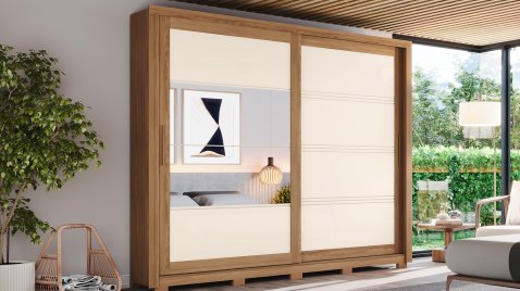 Medelín Nature/OffWhite Espelho