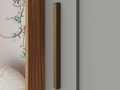 Puxadores em alumínio bronze