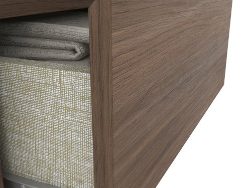 Gavetas com corrediças metálicas