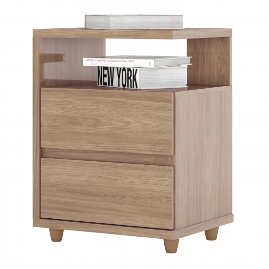 Bedside Table Campeche 02 Drawers