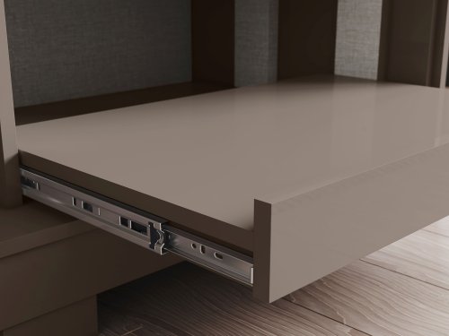 Prateleiras deslizantes para calçados