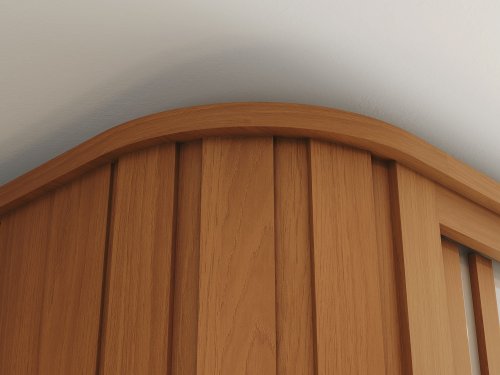 Chapéu curvo de 25mm