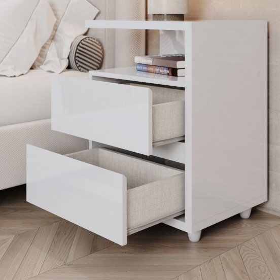 Bedside Table Campeche 02 Drawers