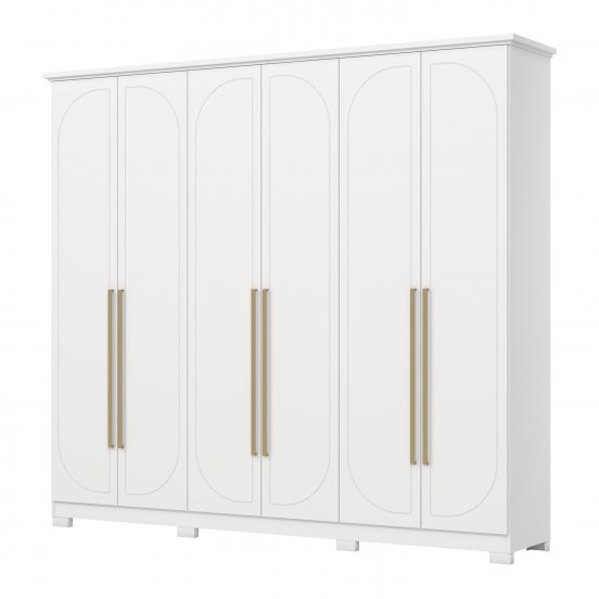Guarda-roupa Americano Prime 06 Portas