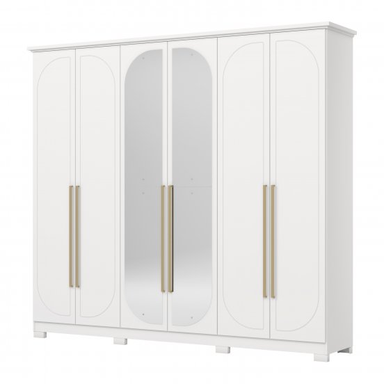 Guarda-roupa Americano Prime 06 Portas