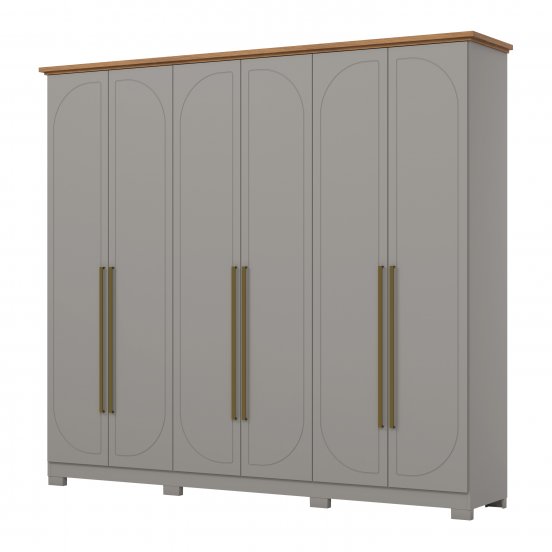 Guarda-roupa Americano Prime 06 Portas