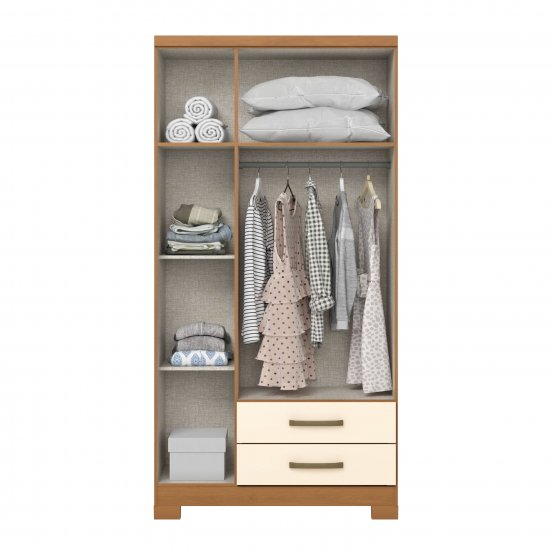 Guarda-roupa Açaí 03 Portas