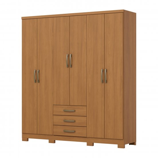 Guarda-roupa Caju 06 Portas
