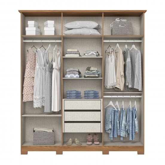 Guarda-roupa Cover 06 Portas