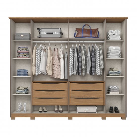 Guarda-roupa Dubai 06 Portas