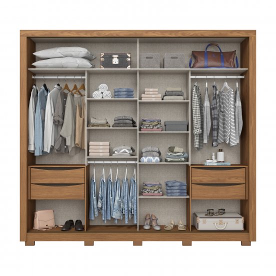 Guarda-Roupa Medelín 02 Portas Deslizantes