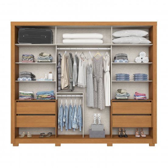 Guarda-roupa Palace 02 Portas Deslizantes