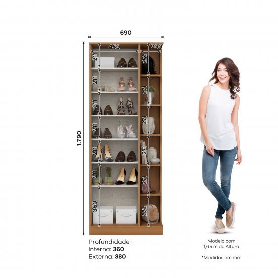 Zapatero Duetto 01 Puerta