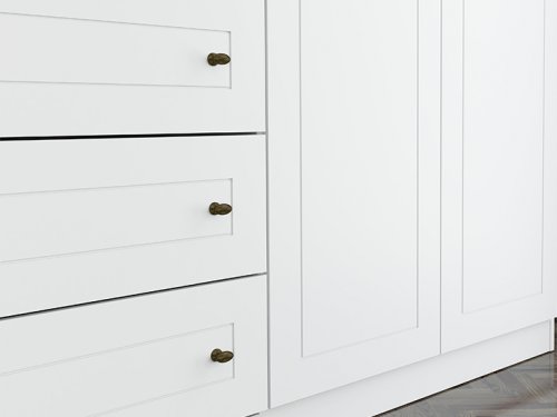 MDF fronts with machining