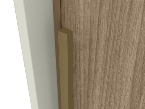 Puxadores de alumínio bronze