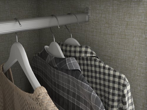 Cabideiros em alumínio