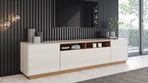 Rack Domus Off White/Cinamomo