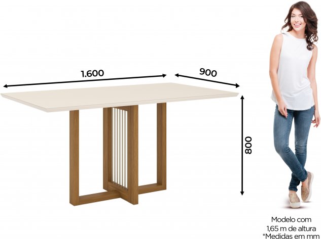 Mesa Natalí 1.600